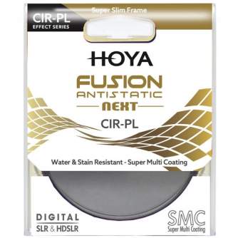 CPL polarizācijas filtri - Hoya Filters Hoya filter circular polarizer Fusion Antistatic Next 72mm - perc šodien veikalā un ar piegādi
