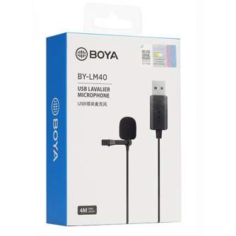 Lavalier Microphones - Boya microphone Lavalier USB BY-LM40 BY-LM40 - quick order from manufacturer