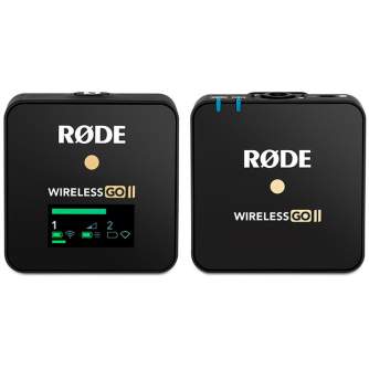 Wireless Lavalier Microphones - Rode Wireless Go II single microphone set with one transmitter single go 2 - quick order from manufacturer