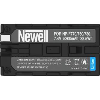 Camera Batteries - Newell Battery replacement for NP-F770 - quick order from manufacturer