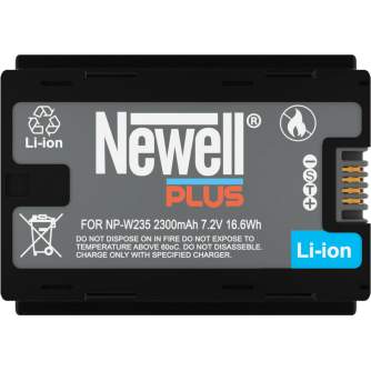 Camera Batteries - Newell Plus replacement battery NP-W235 for Fujifilm - quick order from manufacturer