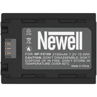 Camera Batteries - Newell Battery replacement for NP-FZ100 - quick order from manufacturer