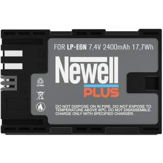 Camera Batteries - Newell Plus Battery replacement for LP-E6N - quick order from manufacturer