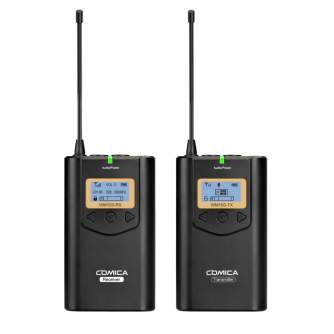 Bezvadu audio sistēmas - Ikan Wireless Microphone System & One Receiver (CoMica CVM-WM100) - быстрый заказ от производителя