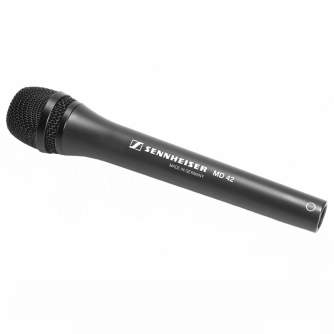 Vocal Microphones - Sennheiser MD 42 Reporters Microphone - Omni-Directional Dynamic XLR - quick order from manufacturer