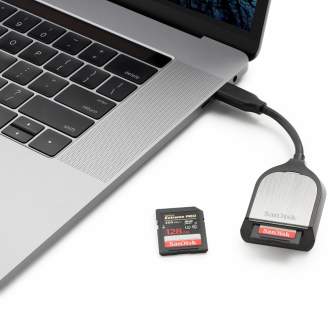 Memory Cards - SanDisk Extreme PRO SD UHS-II Card Reader/Writer Type C (SDDR-409-G46) - buy today in store and with delivery