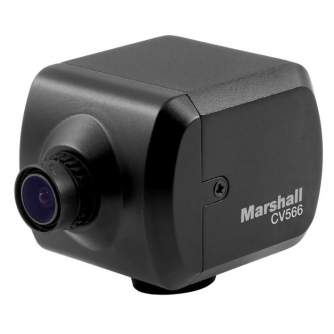 Cine Studio Cameras - Marshall CV566 Compact HD Camera with Genlock and 3.6mm Lens - quick order from manufacturer