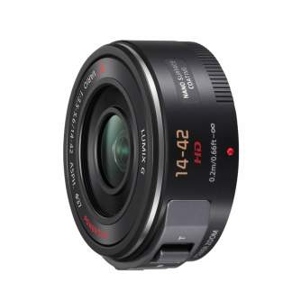 Mirrorless Lenses - Panasonic Lumix G X Vario PZ 14-42mm F3.5-5.6 (H-PS14042E-K) - quick order from manufacturer