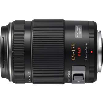 Mirrorless Lenses - Panasonic Lumix G X Vario PZ 45-175mm f/4.0-5.6 ASPH POWER O.I.S, black - quick order from manufacturer