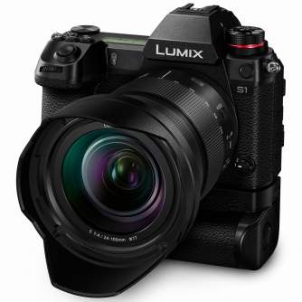 Mirrorless Cameras - Panasonic Lumix DC-S1ME + LUMIX S 24-105mm F4 MACRO O.I.S. (S-R24105) (Black) - quick order from manufacturer