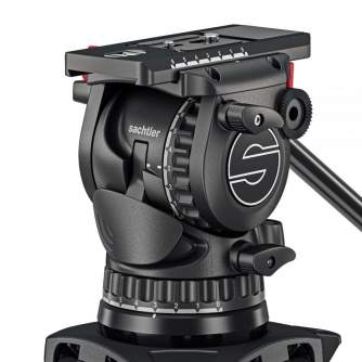 Statīvu galvas - Sachtler aktiv10T Fluidhead with SpeedLevel and SpeedSwap Technology - быстрый заказ от производителя