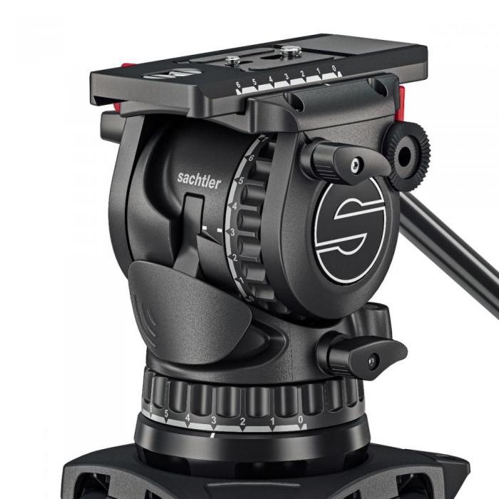 Tripod Heads - Sachtler aktiv10T Fluidhead with SpeedLevel and SpeedSwap Technology - quick order from manufacturer