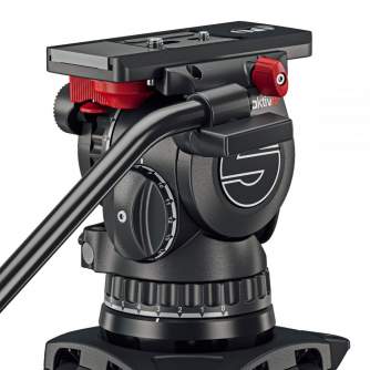 Tripod Heads - Sachtler aktiv10T Fluidhead with SpeedLevel and SpeedSwap Technology - quick order from manufacturer