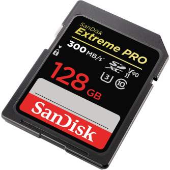 Memory Cards - SanDisk Extreme PRO SDXC UHS-II V90 300MB/s 128GB (SDSDXDK-128G-GN4IN) - quick order from manufacturer