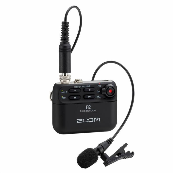 Sound Recorder - Zoom F2 Field Recorder & Lavalier Mic - quick order from manufacturer