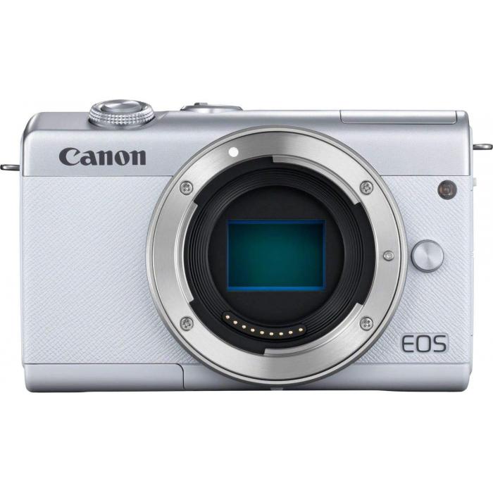 Mirrorless Cameras - Canon EOS M200 Mirrorless Camera 24.1MP White - quick order from manufacturer