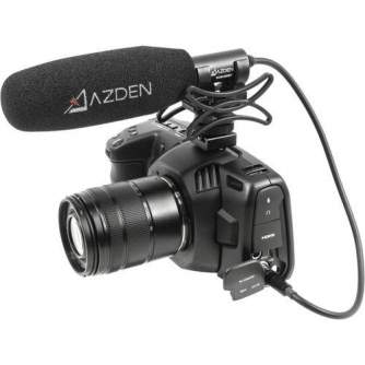 On-Camera Microphones - AZDEN SGM-250MX PROFESSIONAL COMPACT CINE MIC WITH MINI XLR (BLACKMAGIC) SGM-250 - quick order from manufacturer