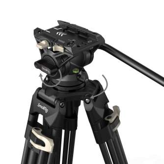 Video Tripods - Smallrig 3751 Video Tripod Heavy-Duty with Fluid Head AD-01 - quick order from manufacturer