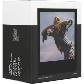 Instantkameru filmiņas - Polaroid Go Film Double Pack 16 photos - Black Frame - быстрый заказ от производителя