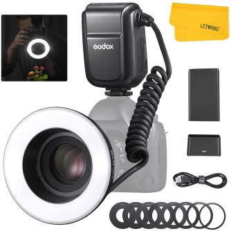 Macro Photography - Godox MF-R76 Macro Ring Flash - quick order from manufacturer