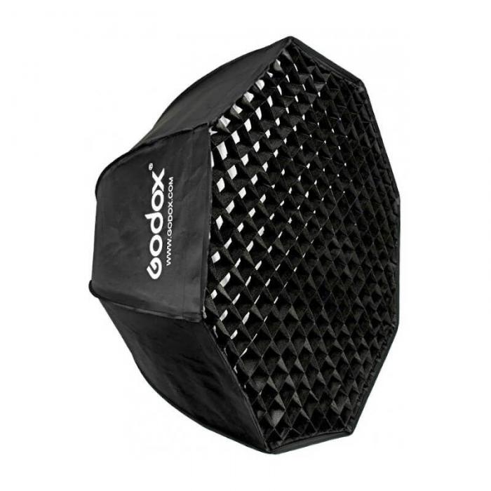 Softboksi - Godox Octa Softbox + Grid 95cm SB FW95 - быстрый заказ от производителя