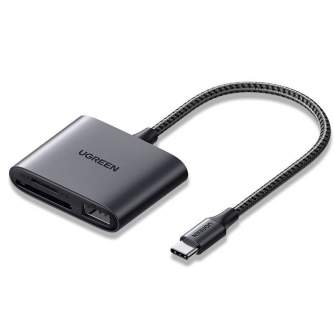 Card Reader - CM387 Card Reader USB-C to SD/TF + USB Black - quick order from manufacturer