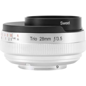 Speciālo Efektu objektīvi - Lensbaby Trio 28 Fuji X 3-in-1 Effects Lens - ātri pasūtīt no ražotāja