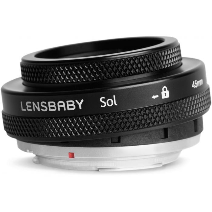 Objektīvi - Lensbaby Sol 45 for Nikon F - 118407 LBS45N - ātri pasūtīt no ražotāja