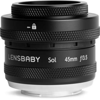 Objektīvi - Lensbaby Sol 45 for Nikon F - 118407 LBS45N - ātri pasūtīt no ražotāja