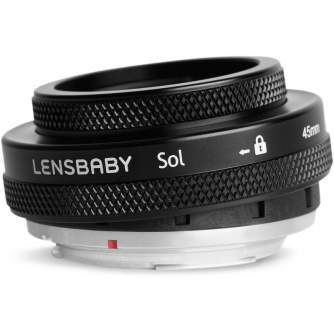 Objektīvi - Lensbaby Sol 45 for Fuji X - LBS45F - ātri pasūtīt no ražotāja