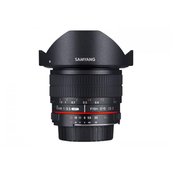 Объективы - SAMYANG 8MM F/3,5 UMC FISH-EYE CS II SONY A - быстрый заказ от производителя