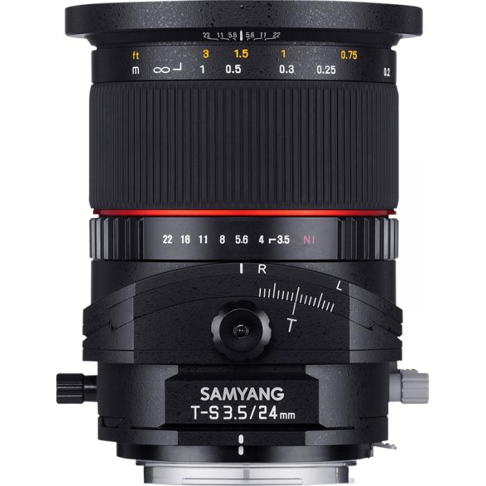 Objektīvi - SAMYANG OBJEKTIVS 24MM F3,5 T-S CANON ED AS - ātri pasūtīt no ražotāja