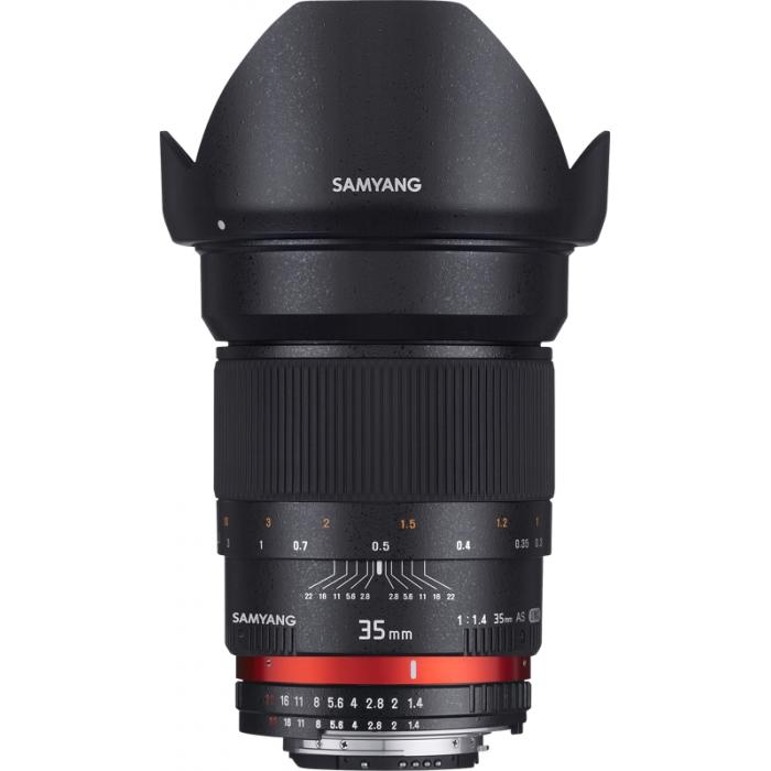 Объективы - SAMYANG 35MM F/1,4 AS UMC CANON EF - быстрый заказ от производителя