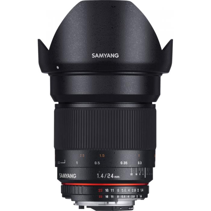 Объективы - SAMYANG 24MM F/1,4 ED AS IF UMC CANON EF - быстрый заказ от производителя