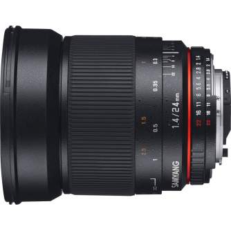 Lenses - Samyang 24mm f/1.4 ED AS IF UMC Nikon F (AE) - quick order from manufacturer