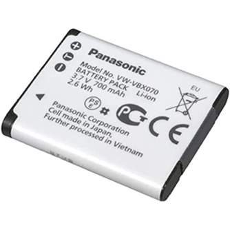Kameru akumulatori - Panasonic Battery VW-VBX070E for Panasonic Camcorders - ātri pasūtīt no ražotāja