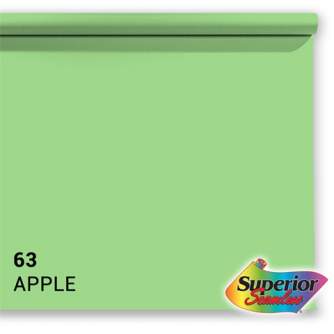 Backgrounds - Superior Background Paper 63 Apple 2.72 ( 73 Summer Green) x 11m - quick order from manufacturer