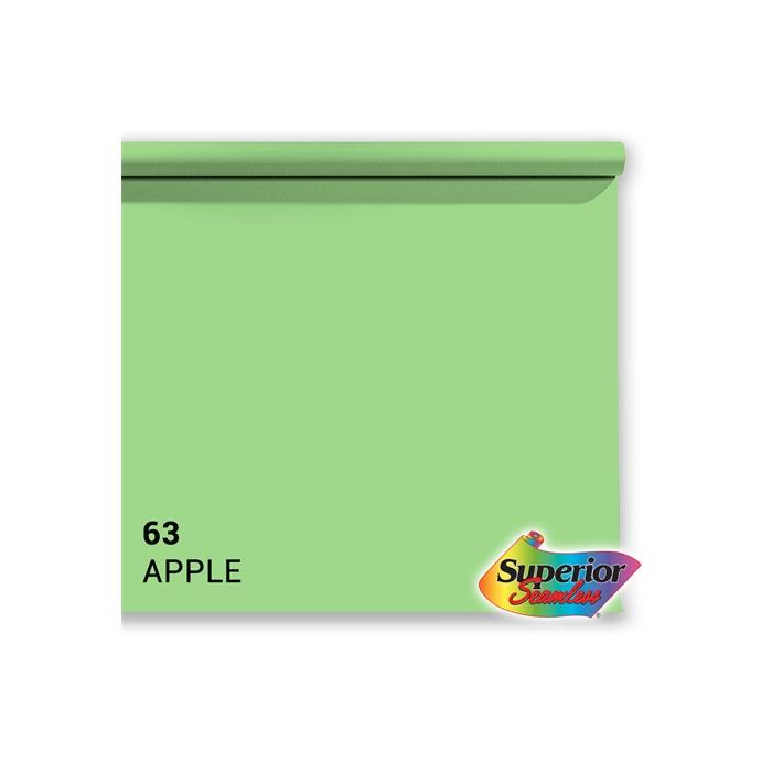 Foto foni - Superior Background Paper 63 Apple 2.72 ( 73 Summer Green) x 11m - быстрый заказ от производителя