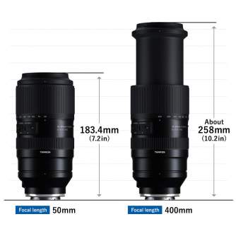 Mirrorless Lenses - TAMRON 50-400mm F/4.5-6.3 Di III VC VXD Sony E-mount full-frame mirrorless lens - quick order from manufacturer