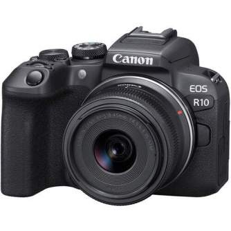 Canon EOS R10 RF-S18-45mm S w MT adp EF-EOS-R EU26