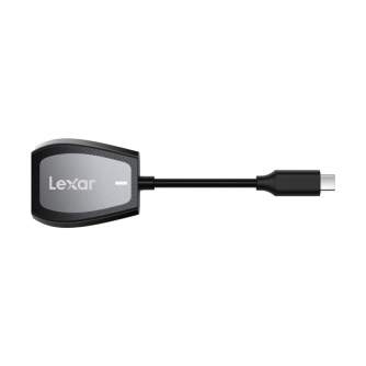 Card Reader - LEXAR CARDREADER PROFESSIONAL USB-C DUAL-SLOT READER, SUPPORT SD AND MICROSD UHS-II CARDS LRW470U-RNHNG - quick order from manufacturer