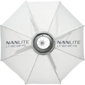 Foto lietussargi - Nanlite Lantern Softbox LT-80-QR-FD 80cm for Nanlite Lights - ātri pasūtīt no ražotāja