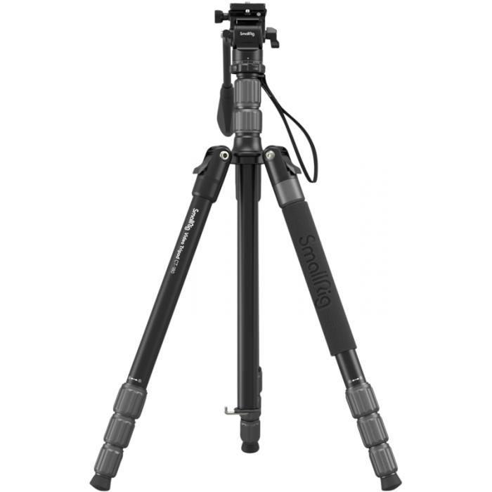 Foto statīvi - SmallRig CT180 Video Tripod with Mini Fluid Head - быстрый заказ от производителя