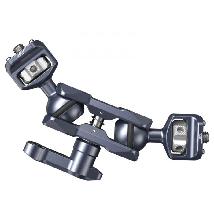 Tripod Accessories - SMALLRIG 3873 MAGIC ARM WITH DUAL BALL HEADS (1/4-20 SCREWS) 3873 - quick order from manufacturer