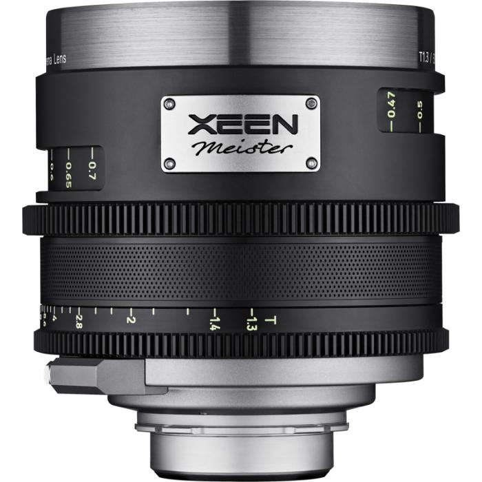 CINEMA objektīvi - XEEN MEISTER 50MM T1.3 PL F1513212101 - ātri pasūtīt no ražotāja