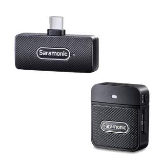 Wireless Lavalier Microphones - Saramonic Blink100 B5 wireless audio transmission kit (RXUC + TX) for USB-C - buy today in store and with delivery