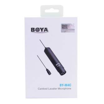 Lavalier Microphones - Boya microphone BY-M4C Cardioid XLR Lavalier BY-M4C - quick order from manufacturer