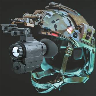 Discontinued - AGM StingIR-384 Tactical Thermal Imaging Goggles with Helmet Mount