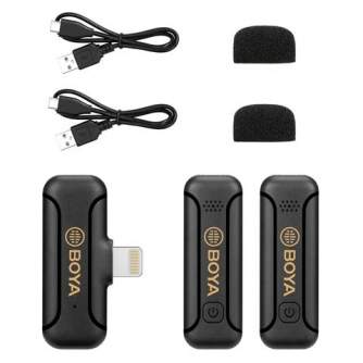 Wireless Lavalier Microphones - Boya microphone BY-WM3T2-D2 Lightning Wireless - buy today in store and with delivery