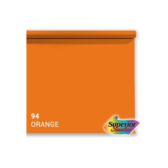 Backgrounds - Superior Background Paper 94 Orange 1.35 x 11m - quick order from manufacturer